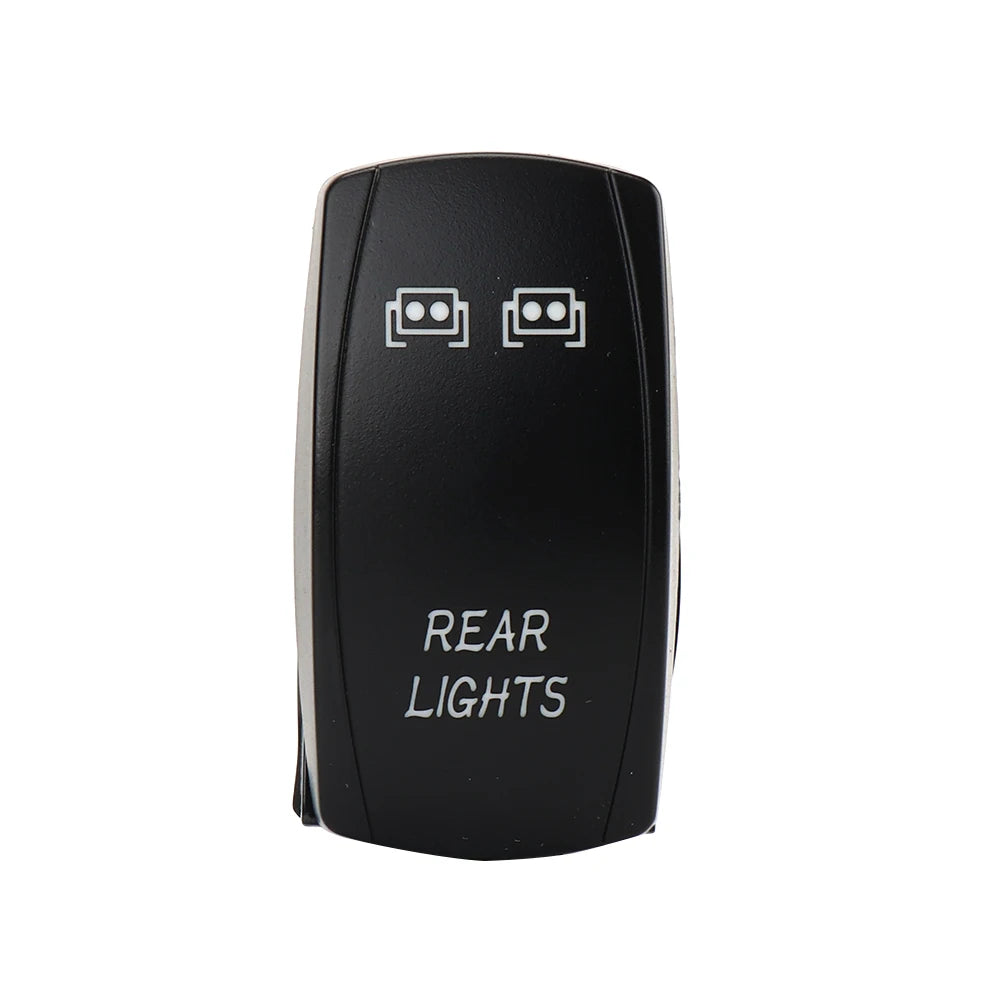 KEMIMOTO Illuminated LED Rocker Switch for Winch, Lights, Horn for UTV & SXS