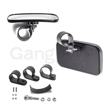 Wide-Angle Convex Rear View Mirror, 1.5–2 Inch for UTV & SXS