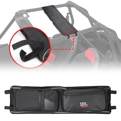 KEMIMOTO Overhead Roof Storage Bag for Polaris RZR Pro XP (2020–2026)