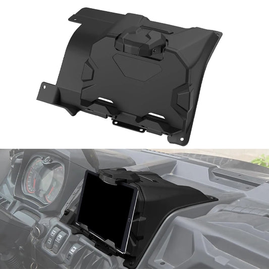 Tablet and GPS Holder with Storage Box for Can-Am Defender (2016–2022)