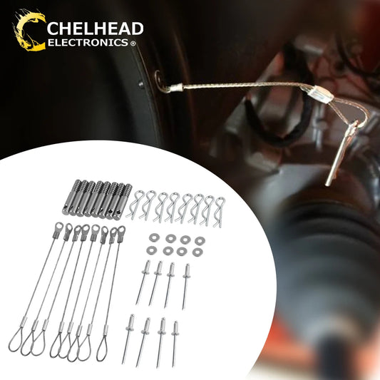 Quick-Release Clutch Belt Cover Pin Kit for Polaris RZR XP 1000 & RZR 900
