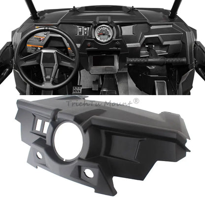 ABS Front Upper Dash Cover Panel, Matte Black for Polaris RZR 900, RZR XP Turbo & RZR XP 1000