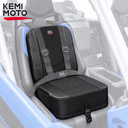 Kids Booster Seat Riser Cushion with Back Support for UTV & SXS