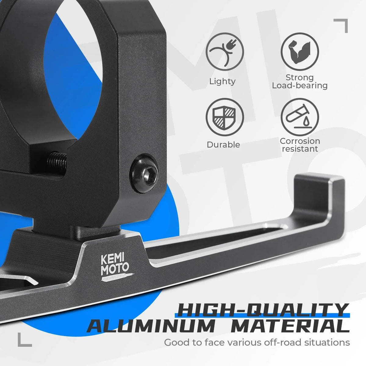 KEMIMOTO Aluminum Helmet and Headset Hanger for UTV & SXS