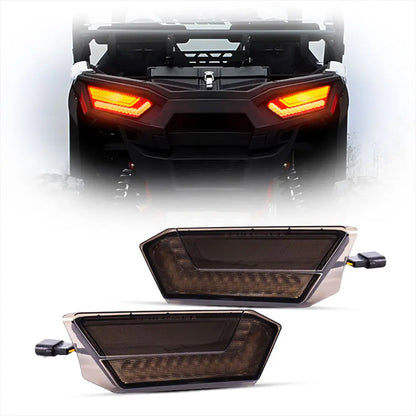 DOT LED Tail Lights with DRL Running Lights for Polaris RZR 900, RZR XP 1000 & RZR XP Turbo