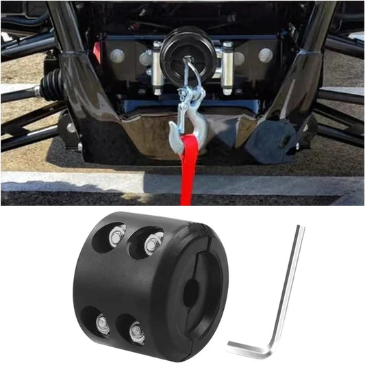 Rubber Winch Hook Stopper Line Saver for UTV & SXS