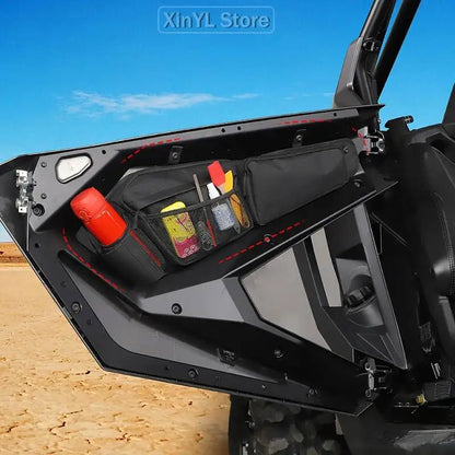Lower Door Storage Bags with 2 Mesh Pockets for Polaris RZR Pro XP (2021–2026)