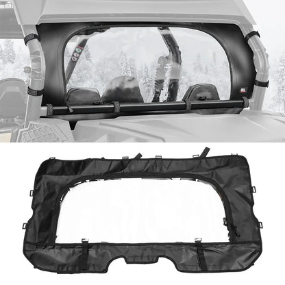 Roll-Up Soft Rear Windshield Panel for CFMOTO ZForce 800 & ZForce 950