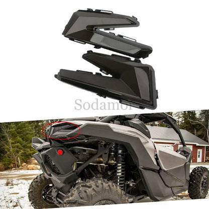 LED Rear Tail Lights with Turn Signal Function for Can-Am Maverick X3 (2017–2026)