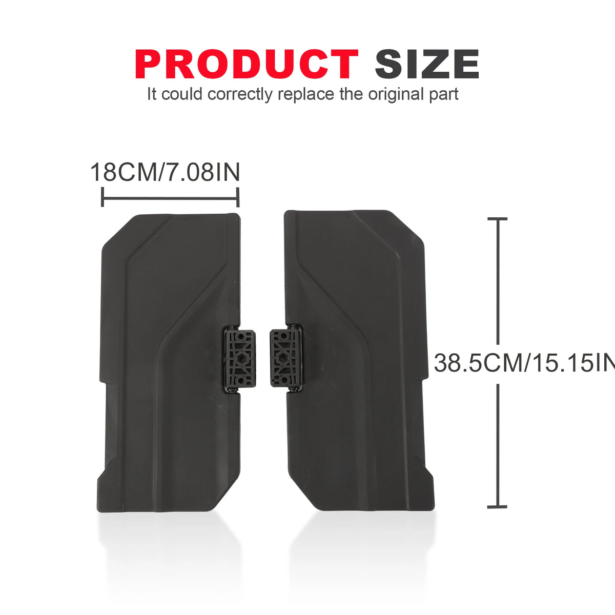 Replacement Cab Sun Visors for Polaris Ranger XP 1000, Ranger 1000 & Ranger 570
