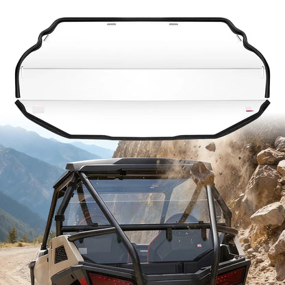 Hard-Coated PC Rear Vented Windshield for Polaris RZR Trail (2021–2026)