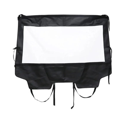 Soft PVC Rear Windshield, Waterproof for Kawasaki Teryx4 (2013–2023)