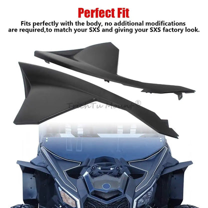 ABS Front Fender Decorative Panel for Can-Am Maverick X3 (2017–2024)