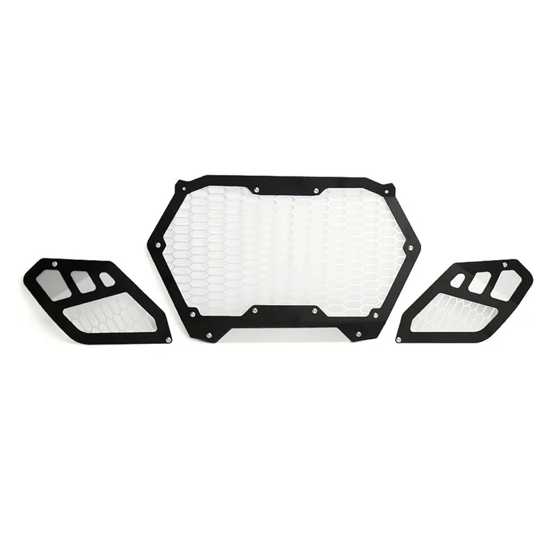 Front Mesh Grille with Bracket Kit for Can-Am Maverick R (2024–2025)