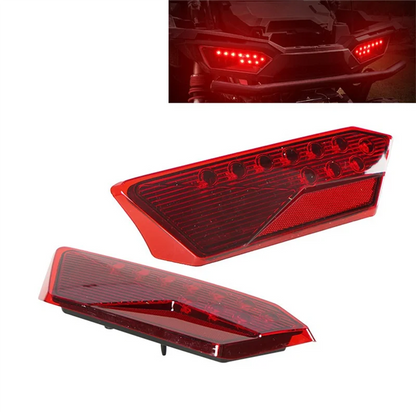 Red LED Tail Lights (Pair) for Polaris RZR XP 1000, RZR 900 & RZR XP Turbo