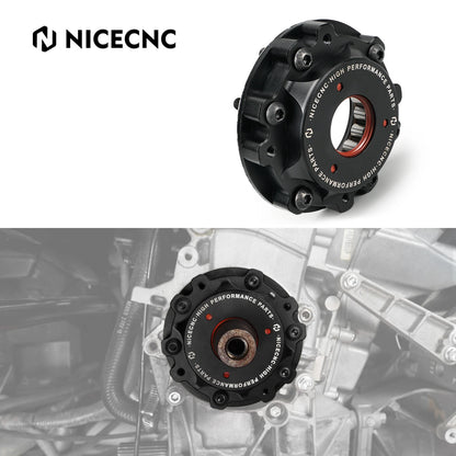 NICECNC PTO Shaft Guard Cover Kit for Can-Am Maverick X3 (2017–2023)