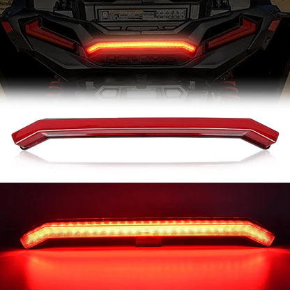 Nilight Center LED Tail Light, Red for Polaris RZR XP 1000 & RZR XP Turbo