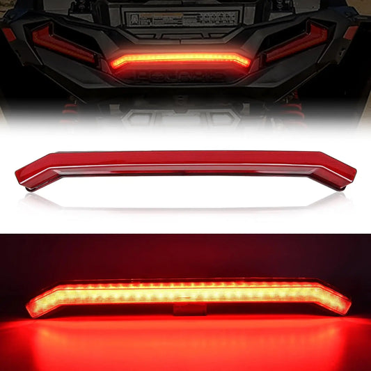 Nilight Center LED Tail Light, Red for Polaris RZR XP 1000 & RZR XP Turbo
