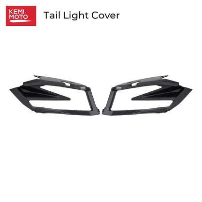Black Tail Lamps with Amber Turn Signals for Can-Am Maverick X3 (2017–2026)