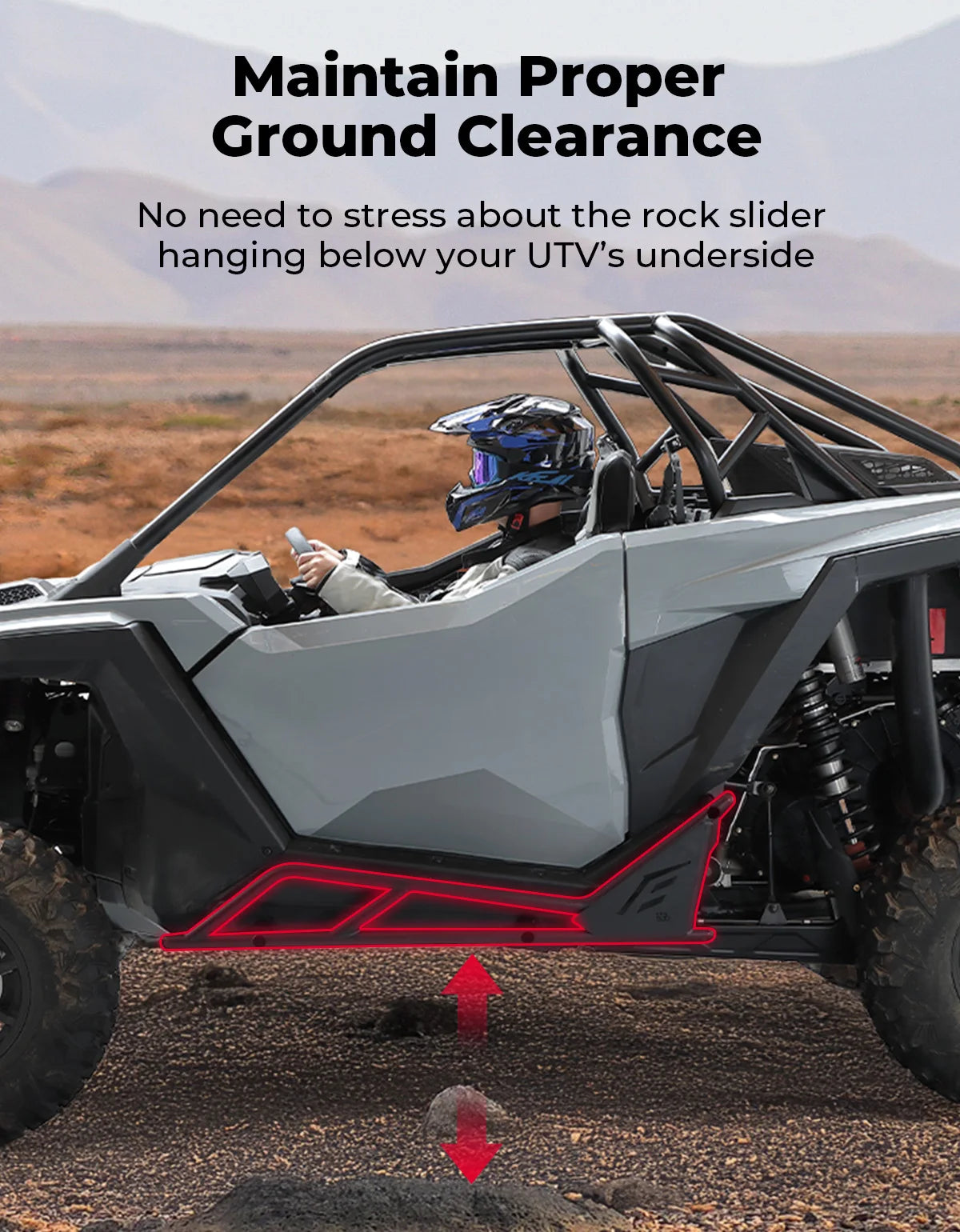 Nerf Bars Rock Sliders for Polaris RZR Pro XP & RZR Pro R