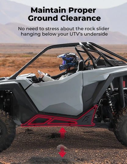 Nerf Bars Rock Sliders for Polaris RZR Pro XP & RZR Pro R