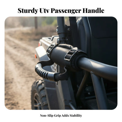 Padded Roll Cage Grab Handle with Adjustable Straps for UTV & SXS