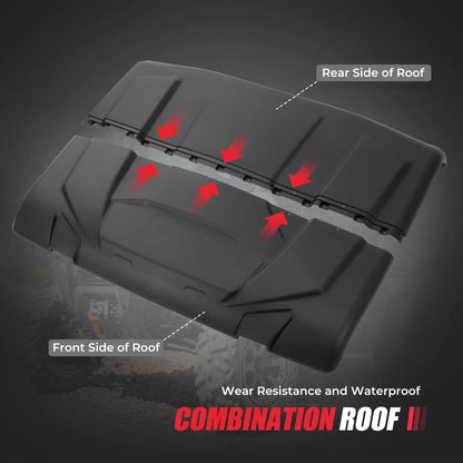 Hard Plastic Combination Roof Top for Can-Am Defender (2016–2024)