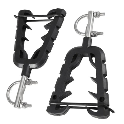 KEMIMOTO Single Bow Rack Holder, V-Grip Cushioned for UTV & SXS