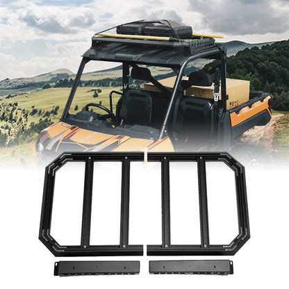 KEMIMOTO Aluminum Roof Rack, 2-Seater for Polaris Ranger XP 1000 & Ranger 1000