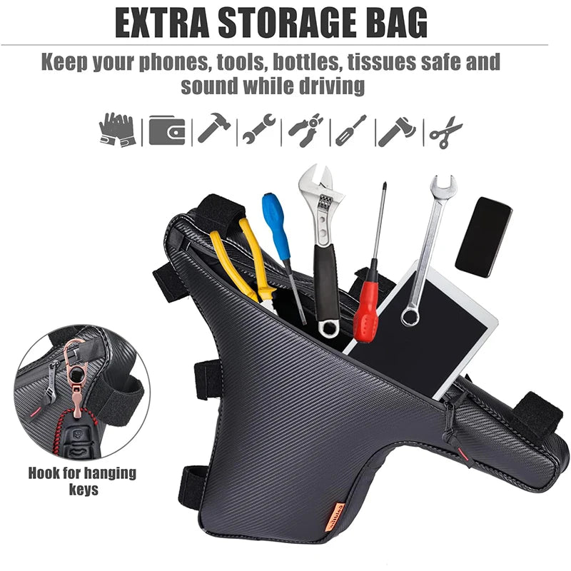 Waterproof Triangle Truss Storage Bags (Pair) for Kawasaki Teryx KRX 1000 (2020–2026)