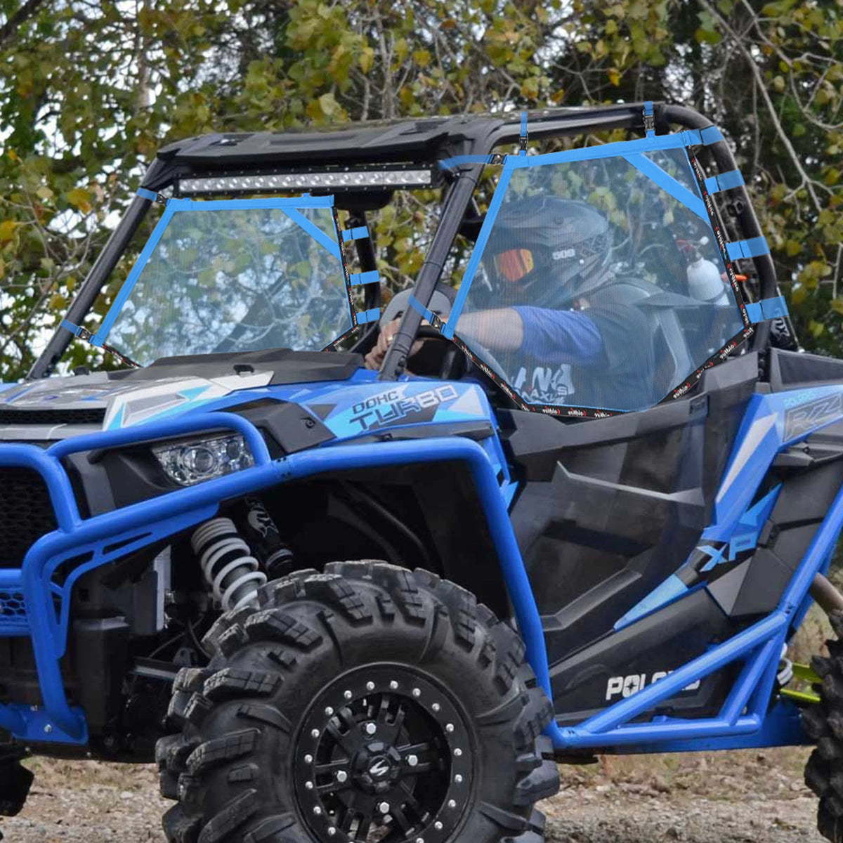 Heavy-Duty Mesh Window Net Kit, 3-Piece for Polaris RZR 570, RZR 900 & RZR XP Turbo