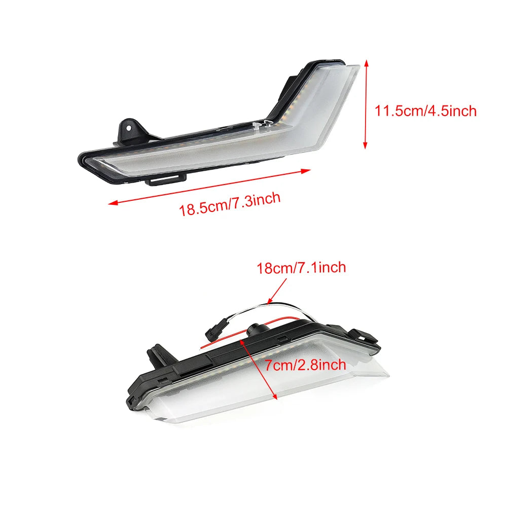 Front LED DRL with Turn Signal Lights for Can-Am Defender & Commander
