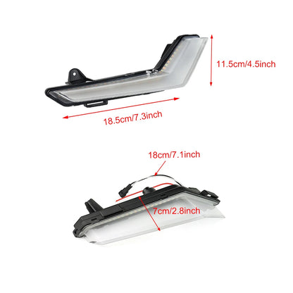 Front LED DRL with Turn Signal Lights for Can-Am Defender & Commander