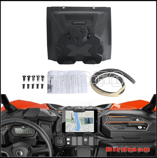 Phone and GPS Tablet Holder with Storage Box for Kawasaki Teryx KRX 1000 (2020–2023)