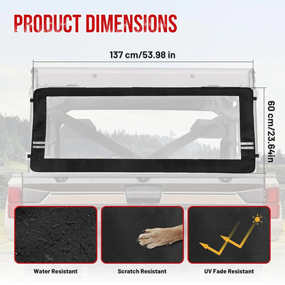 Soft Rear Windshield Panel for Polaris Ranger 1000, Ranger XP 1000 & Ranger XP 900
