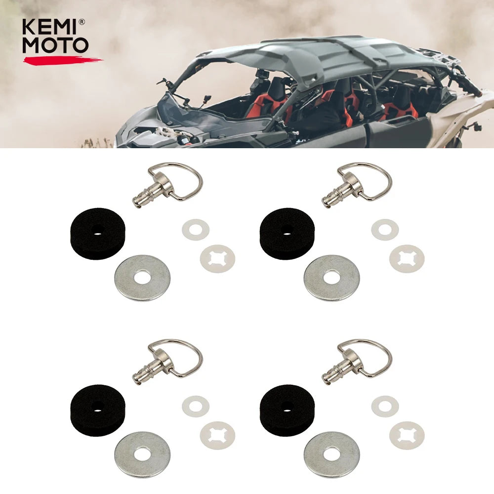 Roof Quick-Release Bolts (4-Pack) for Can-Am Maverick X3 (2017–2024)