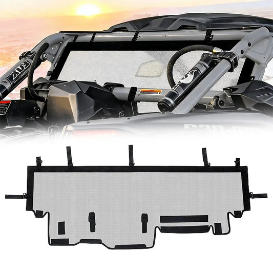 Rear Windshield Mesh Net Sun Shade for Can-Am Maverick X3 (2017–2024)