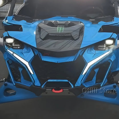 Front Skid Plate Engine Guard Protector for Can-Am Maverick R (2024–2025)