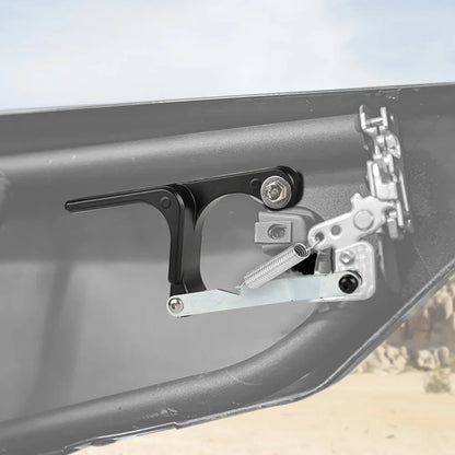 CNC Aluminum Door Handle Latches, Black for Can-Am Maverick X3 (2017–2023)