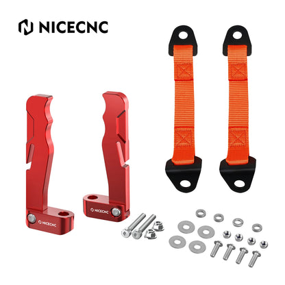 NICECNC Door Limit Straps & Handle Kit for Can-Am Maverick X3 (2017–2022)
