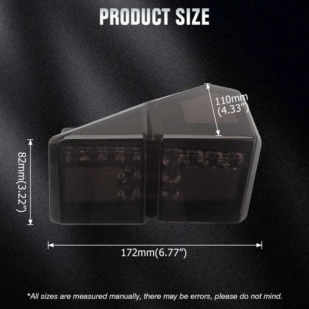 Rear LED Brake and Running Tail Light Set for Polaris Ranger 1000, Ranger XP 1000 & Ranger XP Kinetic