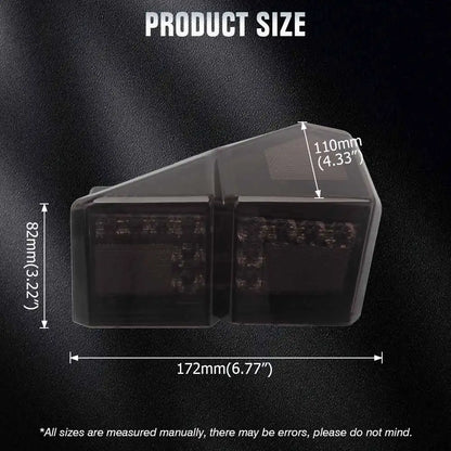 Rear LED Brake and Running Tail Light Set for Polaris Ranger 1000, Ranger XP 1000 & Ranger XP Kinetic
