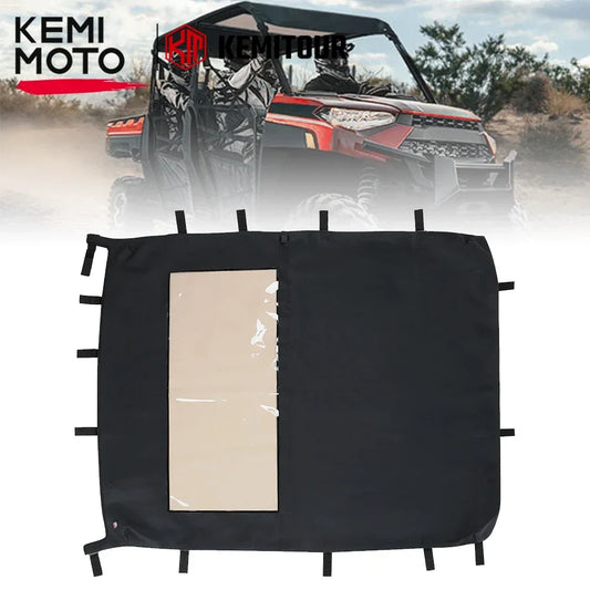 Tinted Waterproof 4-Seat Soft Roof for Polaris Ranger XP 1000, Ranger 1000 & Ranger XP 900