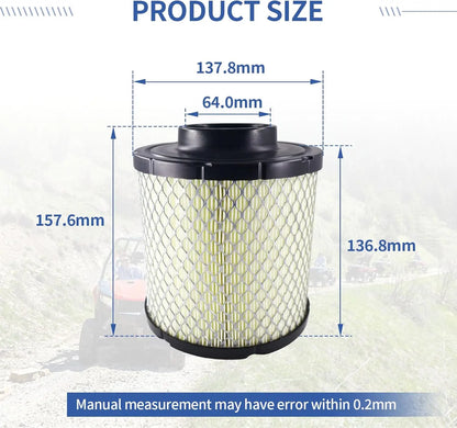 Engine Air Filter (2-Pack) for Polaris Ranger 570 (2014–2023)