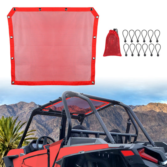 Heavy-Duty Mesh Sun Shade Soft Top for Polaris RZR Pro XP (2020–2026)