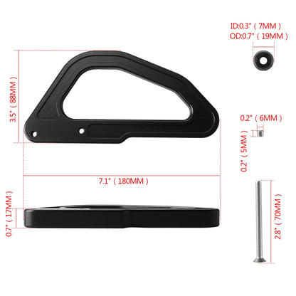 Aluminum Roll Bar Grab Handles for Can-Am Maverick X3 (2017–2021)
