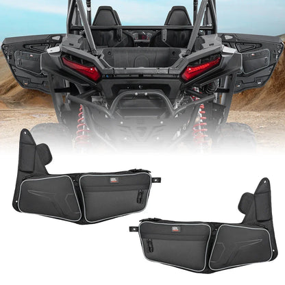 KEMIMOTO Side Door Storage Bags with Knee Pads for Polaris RZR XP 1000 (2024–2026)