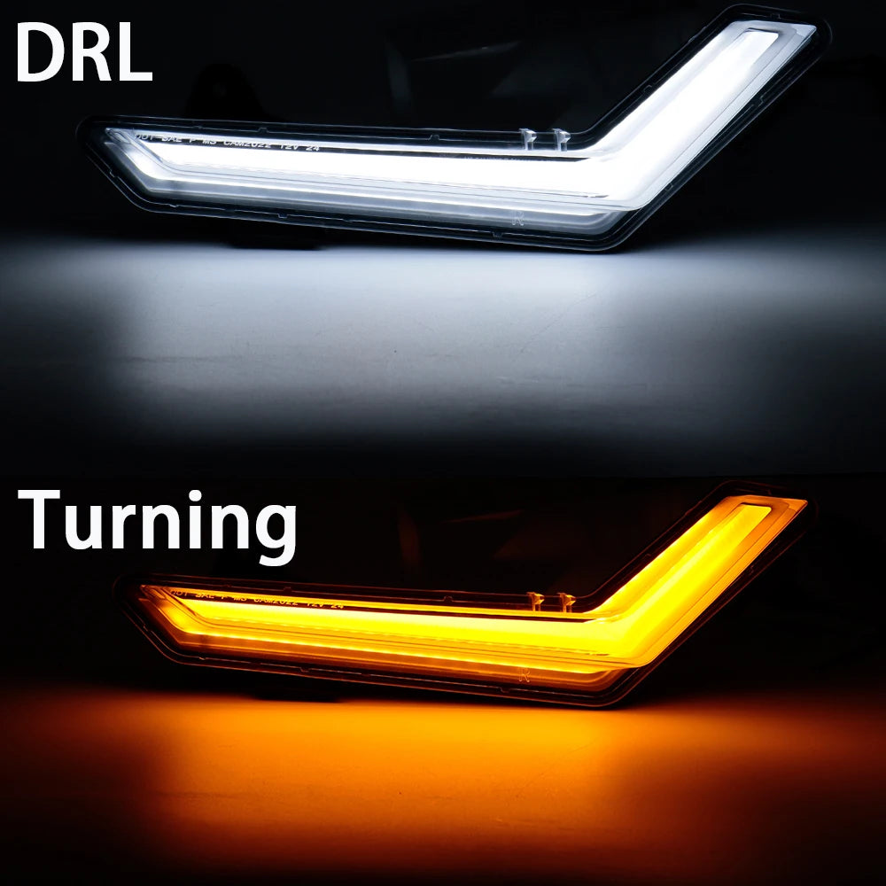 Sequential Flowing LED Turn Signal DRLs for Can-Am Defender & Commander