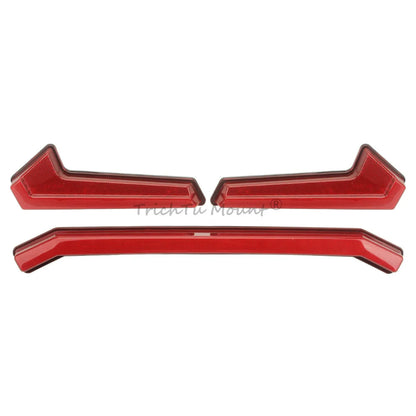 3-Piece LED Rear Tail and Center Brake Light Kit for Polaris RZR XP 1000 & RZR XP Turbo
