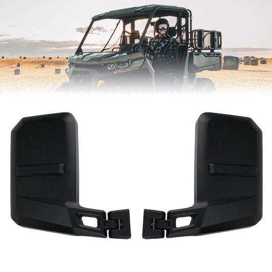 Wide Side Mirrors with Nylon and Aluminum Mounts for Can-Am Defender (2016–2024)